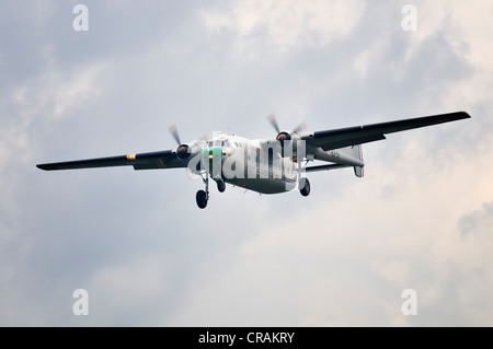 Nord Noratlas N2501, weltweit nur Flug-fähige Beispiel für den französischen Transportflugzeug, Europas größte Treffen von Vintage Stockfoto