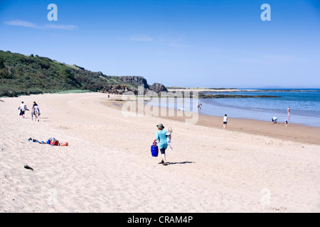 Gullane Strand, East Lothian, Schottland. Stockfoto