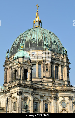 Die Kuppel des Berliner Dom, Museumsinsel, ein UNESCO-Weltkulturerbe, Berlin, Deutschland, Europa Stockfoto