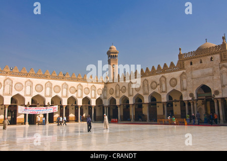 Al-Azhar-Moschee, Kairo, Ägypten, Afrika Stockfoto