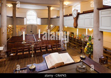 John Wesley Chapel, die neuen Zimmer, Bristol, die älteste Kapelle der Methodisten in der Welt (erbaut 1739). Stockfoto