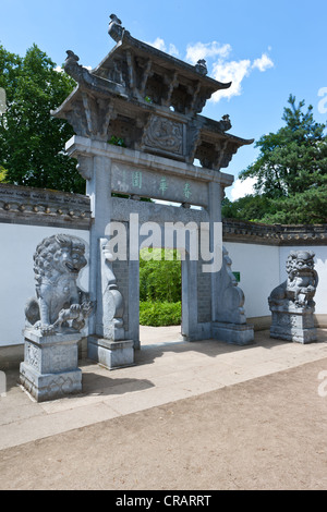 Bethmann Park, chinesischer Garten, Frankfurt am Main, Hessen