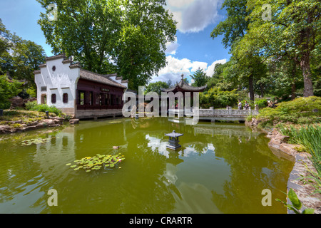 Bethmann Park, chinesischer Garten, Frankfurt am Main, Hessen