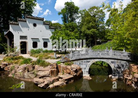 Bethmann Park, chinesischer Garten, Frankfurt am Main, Hessen