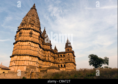 Chaturbhuj Tempels, Orchha, Madhya Pradesh, Nordindien, Indien, Asien Stockfoto