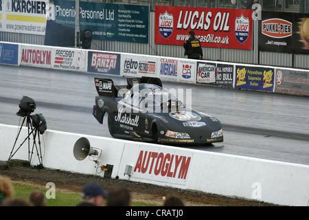 Santa Pod Raceway in der Nähe von Wellingborough Bedfordshire GB UK 2012 Stockfoto