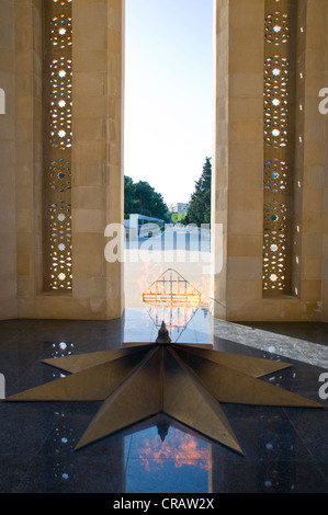 Sahidler Xiyabani, Martyrs' Memorial, Martyrs' Lane, Allée des Märtyrer, Kirov Park, Baku, Aserbaidschan, Naher Osten Stockfoto