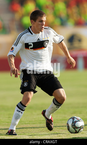 Sebastian Jung von Deutschland am ball während einer 2009 FIFA U-20 World Cup Gruppe C Spiel gegen Südkorea. Stockfoto