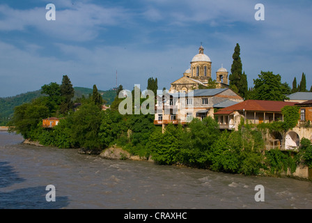 Ansicht von Kutaisi, die zweitgrößte Stadt von Georgien, Kaukasus, Naher Osten Stockfoto