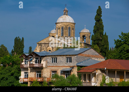 Ansicht von Kutaisi, die zweitgrößte Stadt von Georgien, Kaukasus, Naher Osten Stockfoto