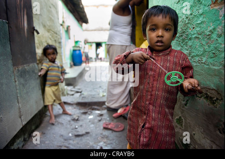 Kinder, Shibpur District, Howrah, Kalkutta, Westbengalen, Indien, Asien Stockfoto