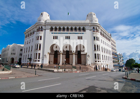 Das alte Postgebäude in Algier, Algerien, Afrika Stockfoto