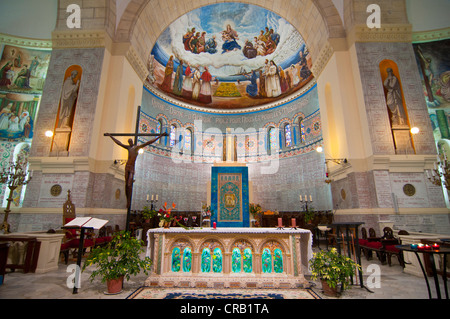 Basilika von Notre-Dame d ' Afrique, Algier, Algerien, Afrika Stockfoto