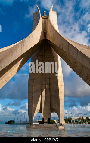 Das Monument der Märtyrer in Algier, Algerien, Afrika Stockfoto