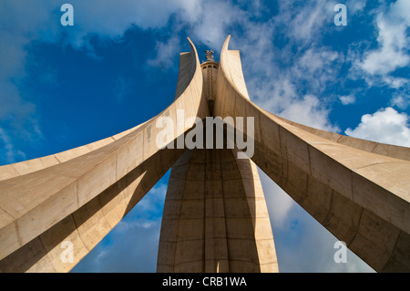 Das Monument der Märtyrer in Algier, Algerien, Afrika Stockfoto