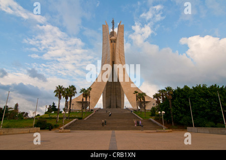 Das Monument der Märtyrer in Algier, Algerien, Afrika Stockfoto