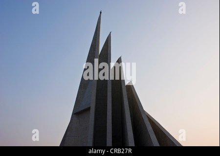 Jatiyo Smriti Soudho, das Nationaldenkmal für die Märtyrer der Befreiung Krieg, Savar, Bangladesch, Asien Stockfoto