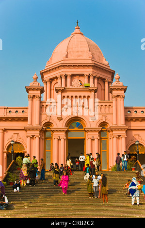 Die rosa Ahsan Manzil Palast, Dhaka, Bangladesch, Asien Stockfoto