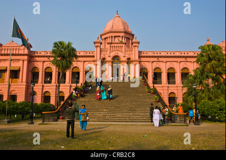 Die rosa Ahsan Manzil Palast, Dhaka, Bangladesch, Asien Stockfoto