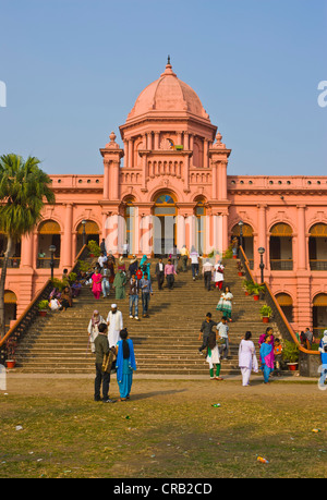 Die rosa Ahsan Manzil Palast, Dhaka, Bangladesch, Asien Stockfoto