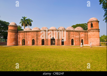 Historische Moschee Stadt Bagerhat, Unesco World Heritage Site, Bangladesch, Asien Stockfoto