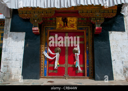 Tashilhunpo Kloster, Shigatse, Tibet, Asien Stockfoto