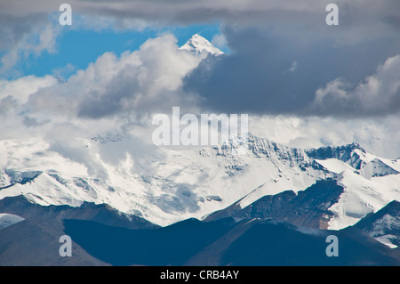 Ansicht des Mount Everest und dem Himalaya, Tibet, Asien