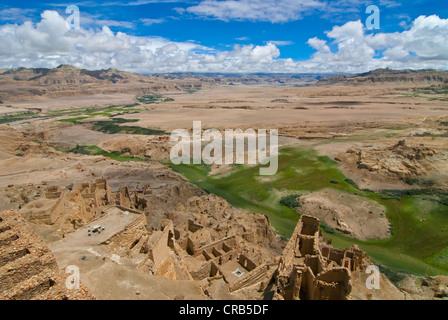 Umgebung: das alte Königreich Guge, West-Tibet, Tibet, Asien Stockfoto