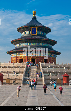 Halle des Gebets für gute Ernten, Himmelstempel, Unesco World Heritage Site, Peking, China, Asien Stockfoto