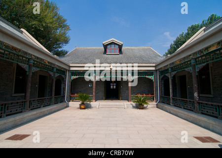 Palast des Kaisers Puyi, Museum des kaiserlichen Palastes des Manchu Zustandes, Changchun, Jilin, China Stockfoto