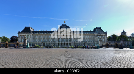 Der königliche Palast, Koninklijk Paleis, Palais Royal, im Zentrum der belgischen Hauptstadt Brüssel, Brabant, Belgien Stockfoto