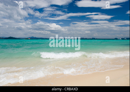 Sandstrand auf Koh Kradan island, Trang Provinz, Thailand, Südostasien, Asien Stockfoto