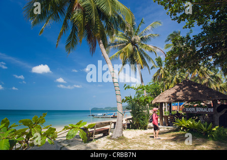 Palm Beach, Golden Pearl Beach, Ko Jum oder Koh Pu Island, Krabi, Thailand, Südostasien Stockfoto