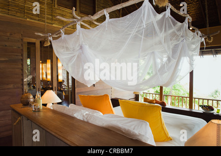 Luxus-Bungalow, Luxushotels, Six Senses Resort Koh Yao Noi Insel, Phang Nga, Thailand, Südostasien, Asien Stockfoto