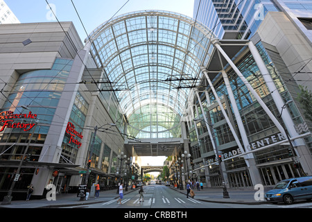Washington State Convention and Trade Center, Messehallen, Seattle, Washington, Vereinigte Staaten von Amerika, PublicGround Stockfoto
