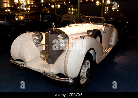 Mercedes Benz Cabrio 540k, Baujahr 1938, Deutschland, Sammlung Schlumpf, Cité de l ' Automobile, Musée National Stockfoto