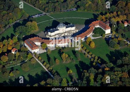 Luftaufnahme, Schloss Schloss Solitude, Stuttgart, Baden-Württemberg, Deutschland, Europa Stockfoto