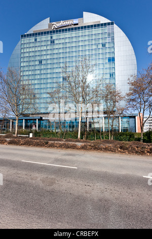 Radisson Blu Hotel, Frankfurt, Hessen, Deutschland, Europa Stockfoto