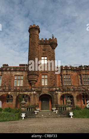 Außenseite des Kinloch Castle Isle of Rum Schottland Mai 2012 Stockfoto