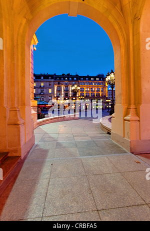 Blick vom alten Oper Frankfurt, alte Oper, Opernplatz-Platz, Frankfurt Am Main, Hessen, Deutschland, europaweit Stockfoto