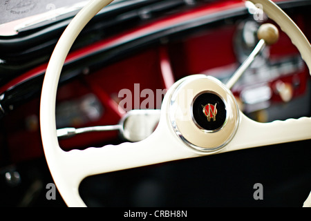 Willeys Wagon, Cockpit, Oldtimer, USA Stockfoto