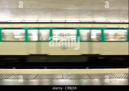 Metro, Paris, Frankreich, Europa Stockfoto