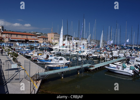 San Remo Italien Sanremo, italienische Riviera, Ligurien, Italien Stockfoto