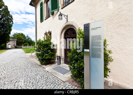 Schloss Rosenau Schloss mit Park, Coburg, Upper Franconia, Bayern, Deutschland, Europa Stockfoto