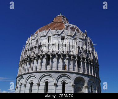 Das Baptisterium des Heiligen Johannes, Pisa Italien Stockfoto