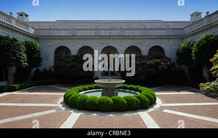 Hof, Freer Gallery of Art, Museum, National Mall, Washington DC, District Of Columbia, Vereinigte Staaten von Amerika, USA Stockfoto