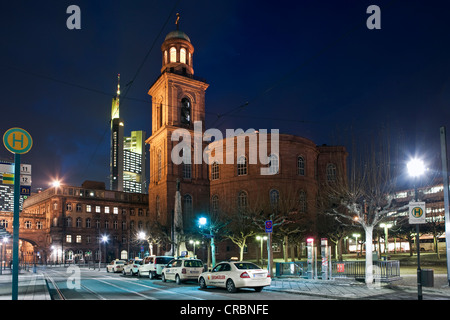 Blick auf die Paulskirche Kirche, Frankfurt am Main, Hessen, Deutschland, Europa Stockfoto