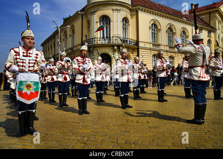 Des Präsidenten Guard Band feiern Sankt-Georgs Tag in Sofia, Bulgarien Stockfoto