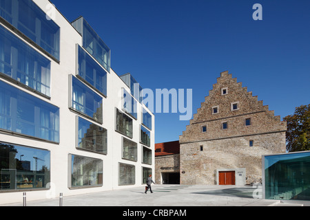 Main-Zollamt und der Ebracher Hof bauen, Schweinfurt, Unterfranken, Franken, Bayern, PublicGround Stockfoto