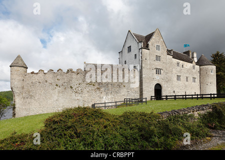 Parke die Burg am Lough Gill, County Leitrim, Connacht, Irland, Europa, PublicGround Stockfoto